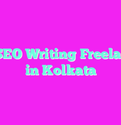 Top SEO Writing Freelancers in Kolkata